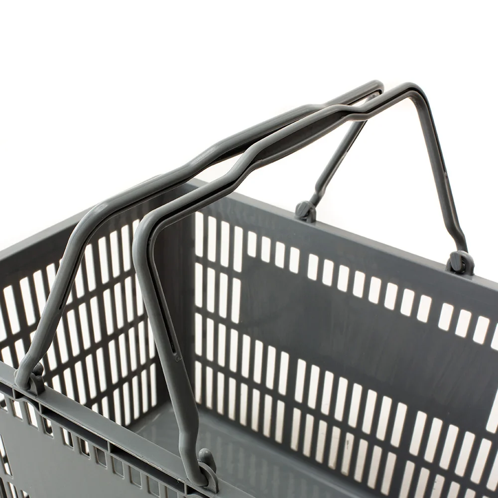 Cheap Plastic supermarket shopping basket for