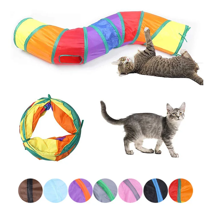 High quality Cats Tunnel Large Outdoor Indoor Luxury Fun Foldable Small Pet Cat Run Play Tent