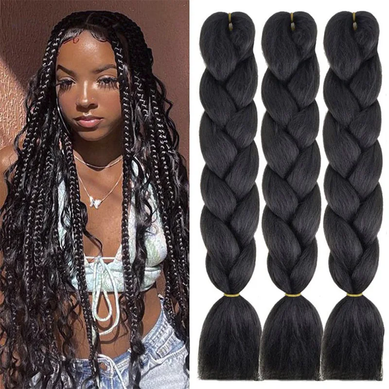 Wholesale Price Jumbo Braid Hair Synthetic Ombre Color Jumbo Twist Crochet Braid