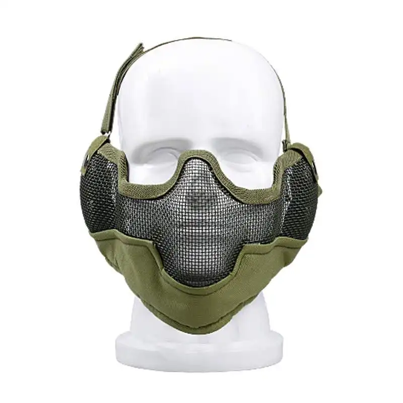 Ears and Face Protection Steel Mesh Mask WG Shooting  Equipment TMC Strike Mask