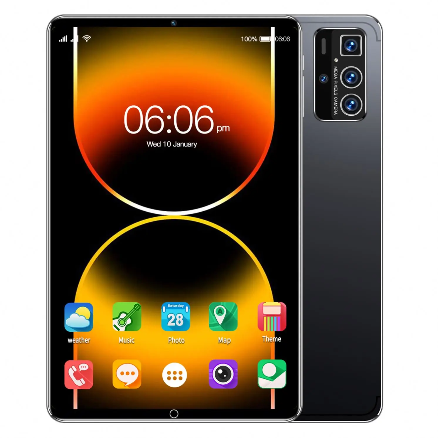 OEM Cheap China 6G+128G Android Tablet OLED Touch Screen Tablette 10.1 Inch Android Tablet PC With SIM Card