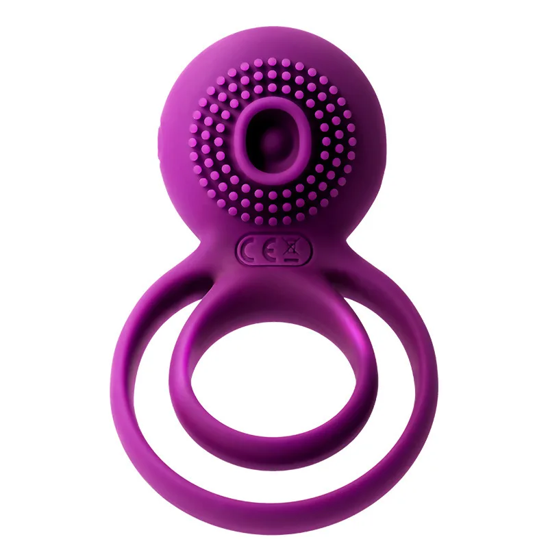 Adult products silicone vibration ring Electric Penile rings  Couple Fun cock ring