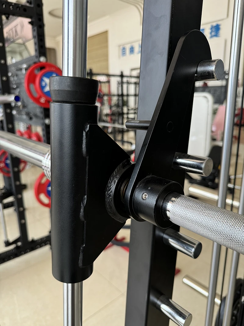 Commercial All-in-One Gym Fitness Power Rack Multi-Functional Smith Squat Rack Exercise Machine for Chest and Shoulder Workout