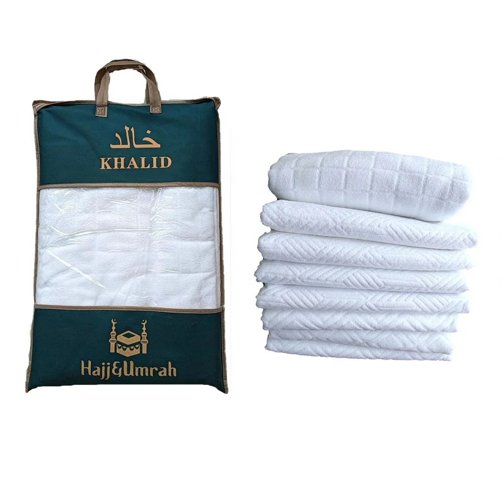 Factory direct selling hajj and umrah ihram hajj towel  Set for Umrah