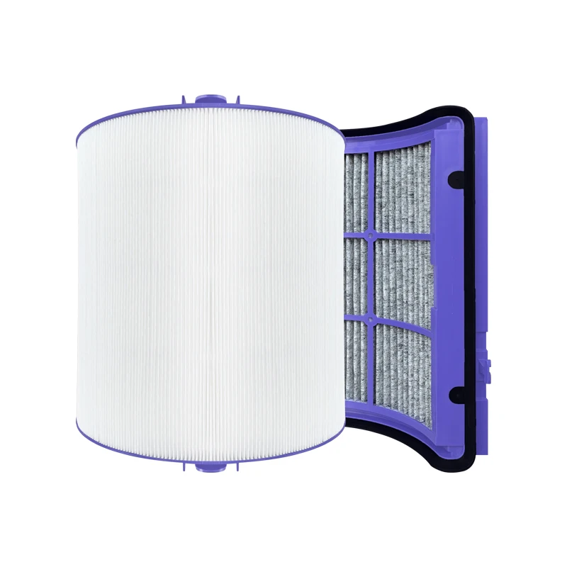 Система двойной фильтрации активированного угля, очиститель чистого холодного воздуха, сменный Hepa-фильтр для Dysons HP06 TP06 PH02