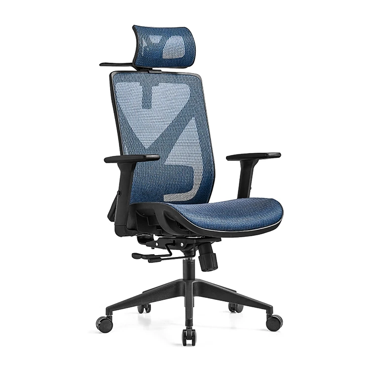 Manufacturer Modern Ergonomic Executive Lift Chair Swivel Office Furniture on Sale Full Mesh Design In store
