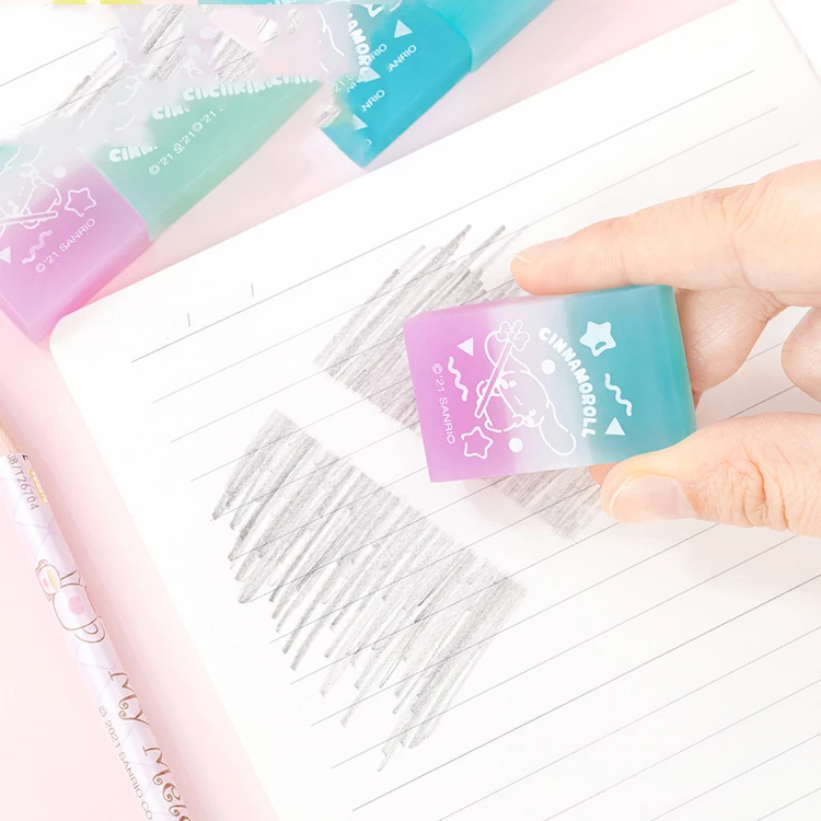 Factory direct  eraser stationery set crystal hair removal eraser mini erasers