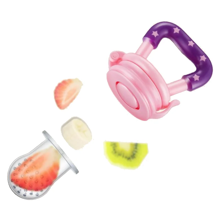 Hot Selling Fod Grade Silicone Baby Food Fruit Pacifier Feeder/Fruit Dummy Nibbler