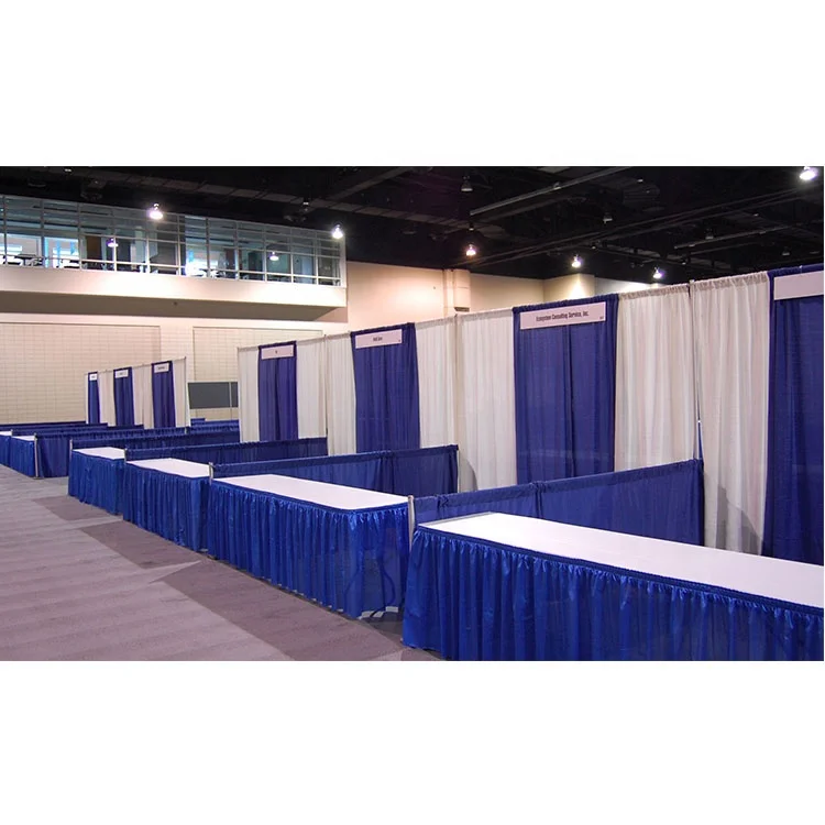 Корпус для фотокамеры, оптовая продажа, портативная Торговая выставка, труба и драпировка