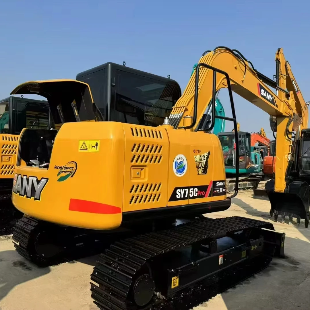 Экскаватор Sany Sy75c Pro 7 5 тонный мини-экскаватор по низкой цене