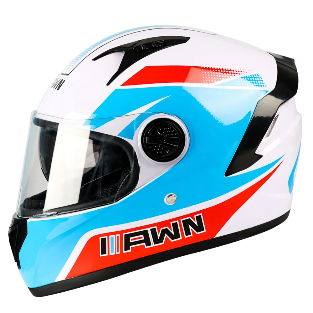 New Fashion PP Full face Motorcycle Helmets Parts & Accessories Off-road Motorcycle Racing Riding Helmet For All Four Seasons