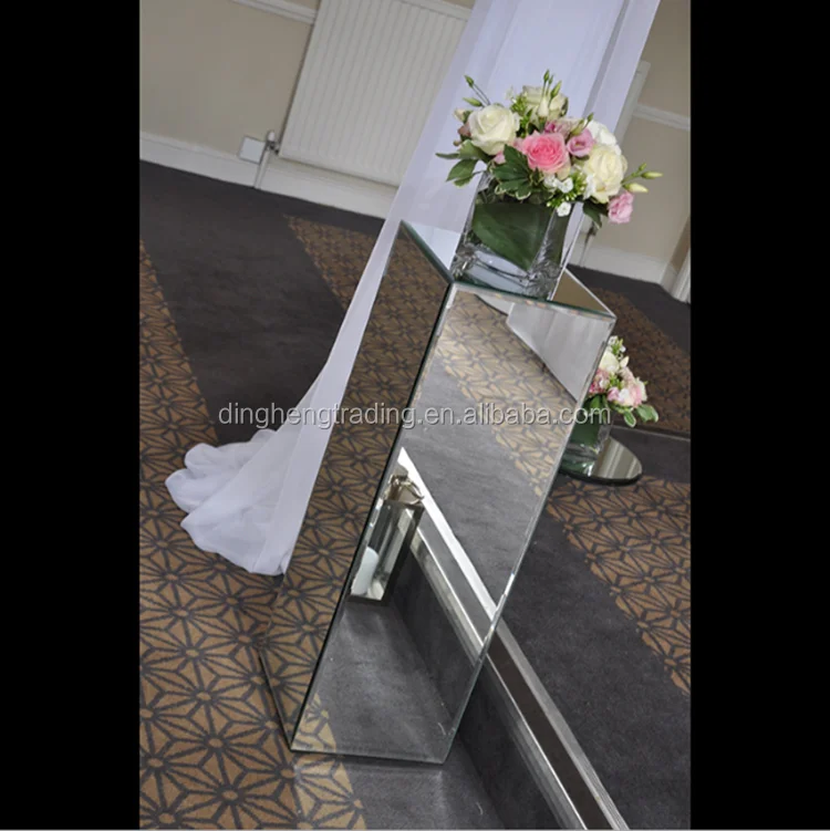 Clear Acrylic Wedding Plinths Pedestal Table Display Stands