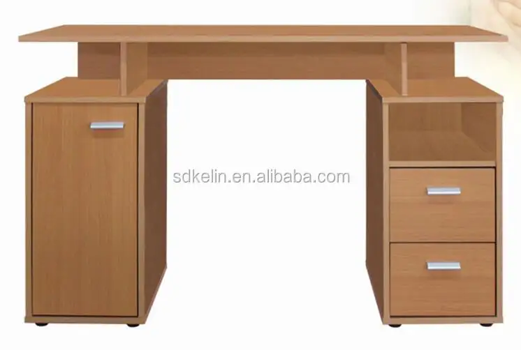 modern mdf / chipboard computer desk table