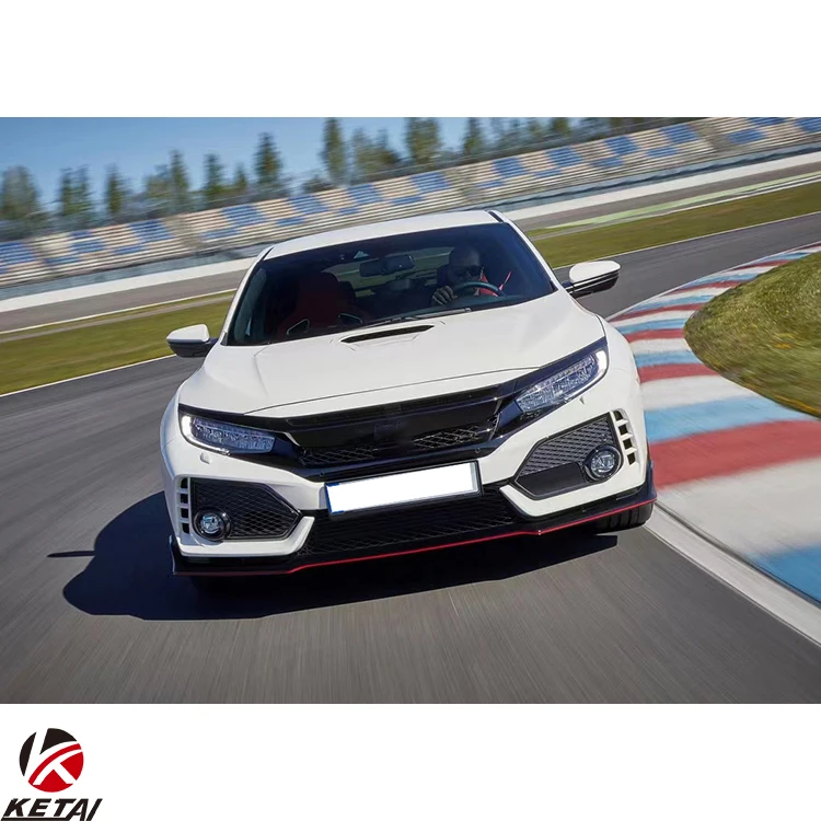 Аксессуары для кузова переднего бампера автомобиля Тип R стальной капот HONDA