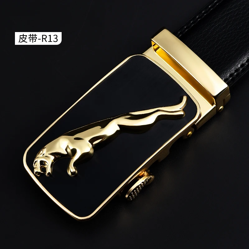 
High End Wholesale Belt Men Luxury Men Gold Automatic Buckle Designer Belts for Men 