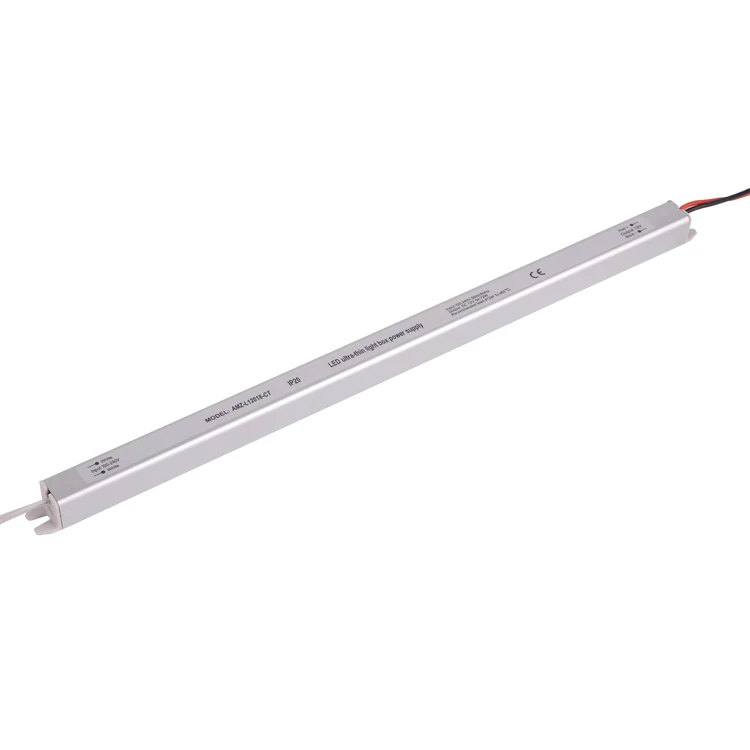 Заводская оптовая продажа, DC 12V 24V Выход переменного тока 100-240V входной трансформатор silm Светодиодный драйвер для ленточного света