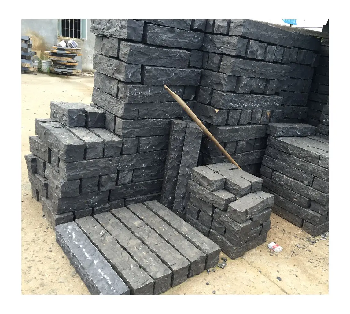 Black granite stone with good price on sale