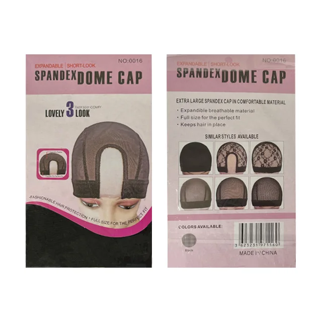Stretchable Spandex Dome Caps are versatile wig caps suitable for both men and women, providing a comfortable and secure foundat