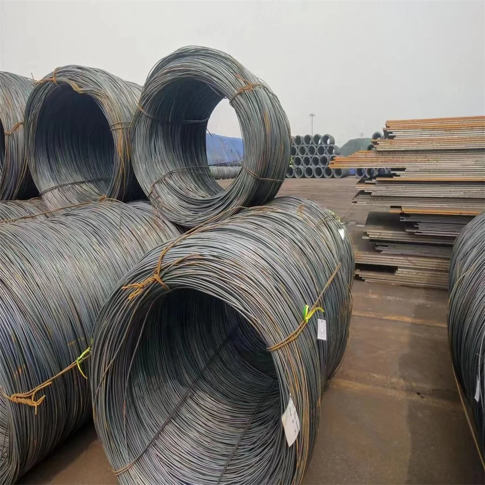 Manufacture Ms Flat Wire Rolled Products Iron Or Non Alloy Steel Low Carbon Rod Raw Material For Nail Making