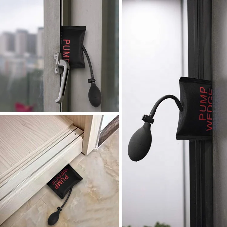 Amazon hot sale IMPROVED Commercial Grade Air Wedge Bag Pump Professional Leveling Kit and Alignment Tool Inflatable Cushion Bag