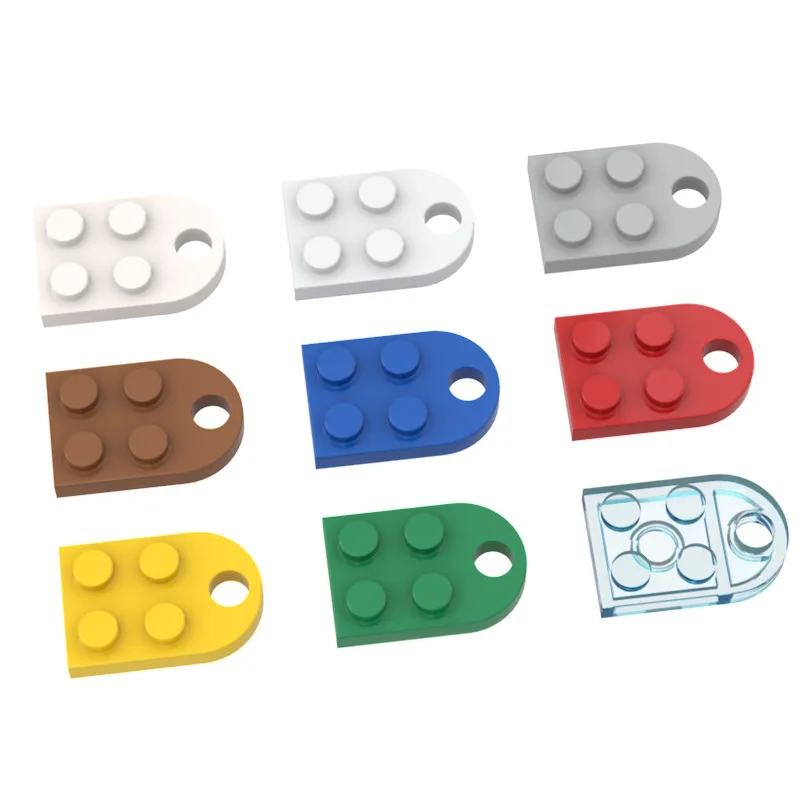 Moc Technic Parts Plate Special 3 X 2 With Hole Bricks 3176 Plastic Accessories Parts Puzzle Building Blocks Toy For Kid