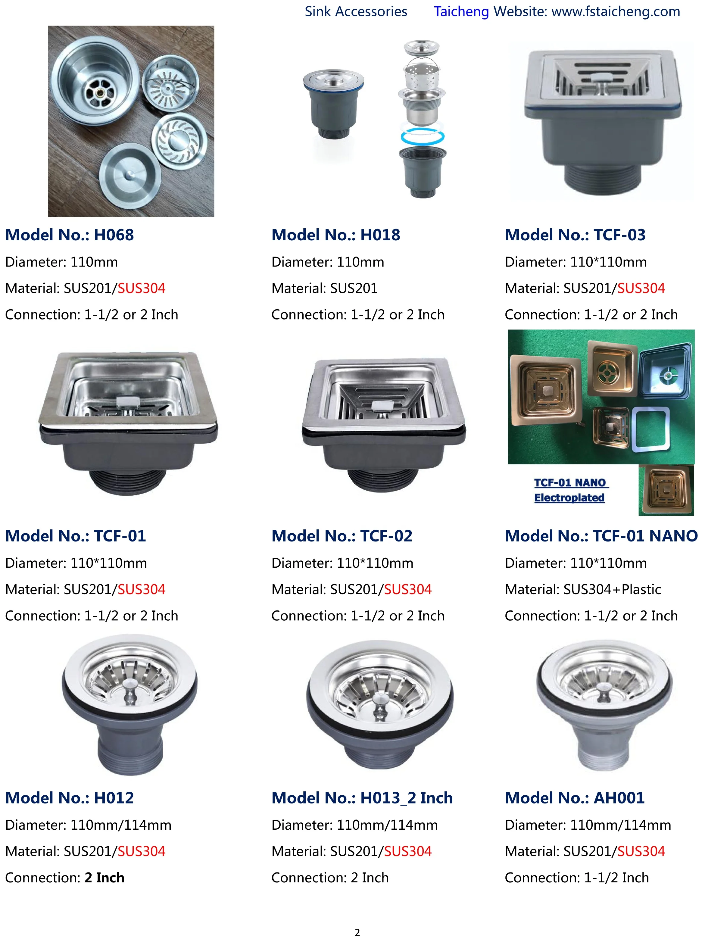 1.5 Inch Sink Siphon with Deeper Screw for Ceramic or Stone Sink