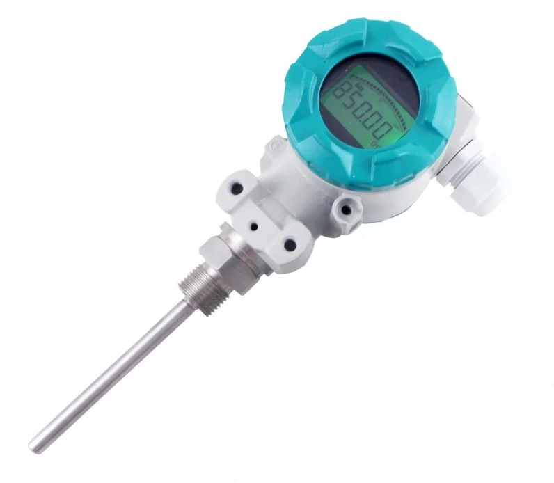 Explosion proof Immersion type RS485 Modbus Temperature Transmitter with LED display for Water Application