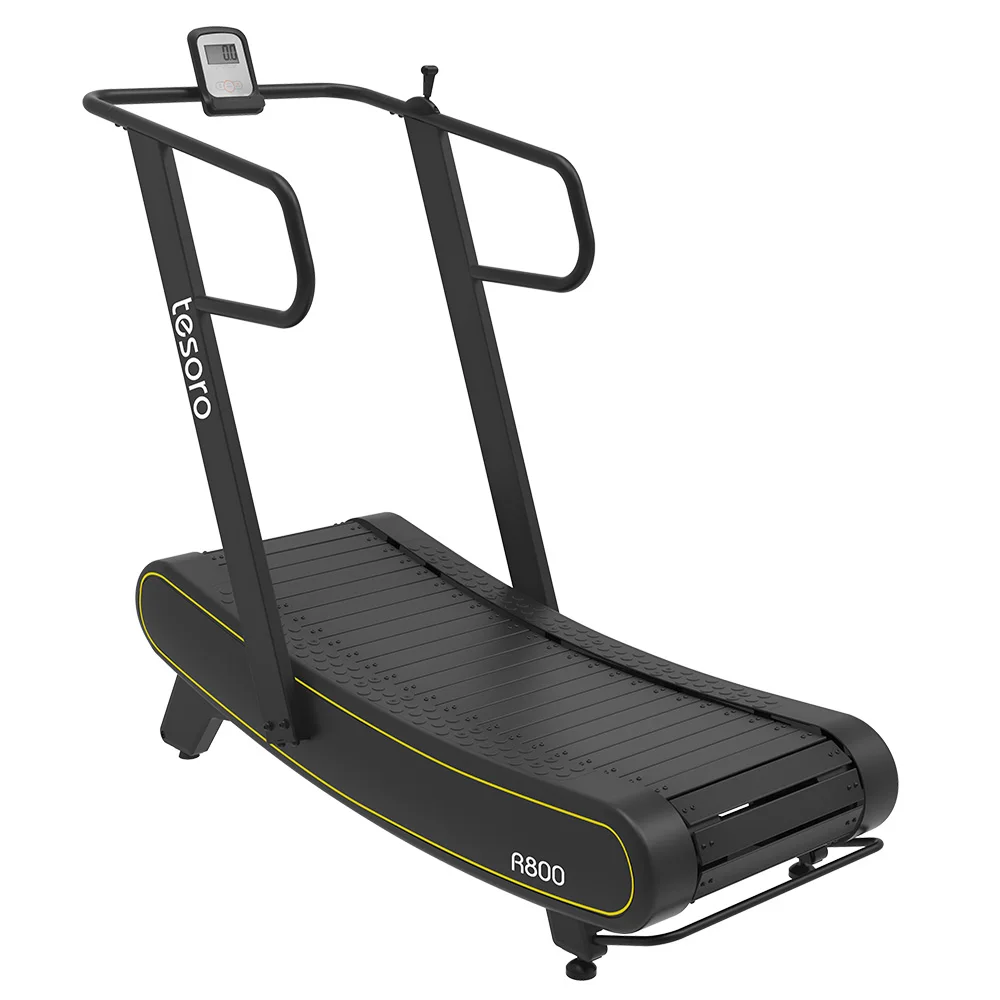 Innovation Self Generating Manual Fitness Semi Commercial Curve Treadmill R800 for Sale Original Body Building