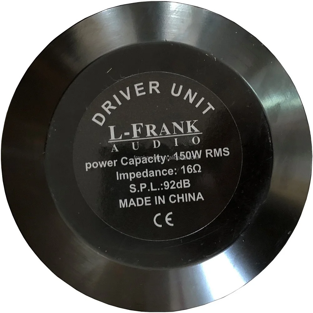 HD150N Aluminium IP56 PA Outdoor Horn Speaker NdFeB Magnet Driver Unit