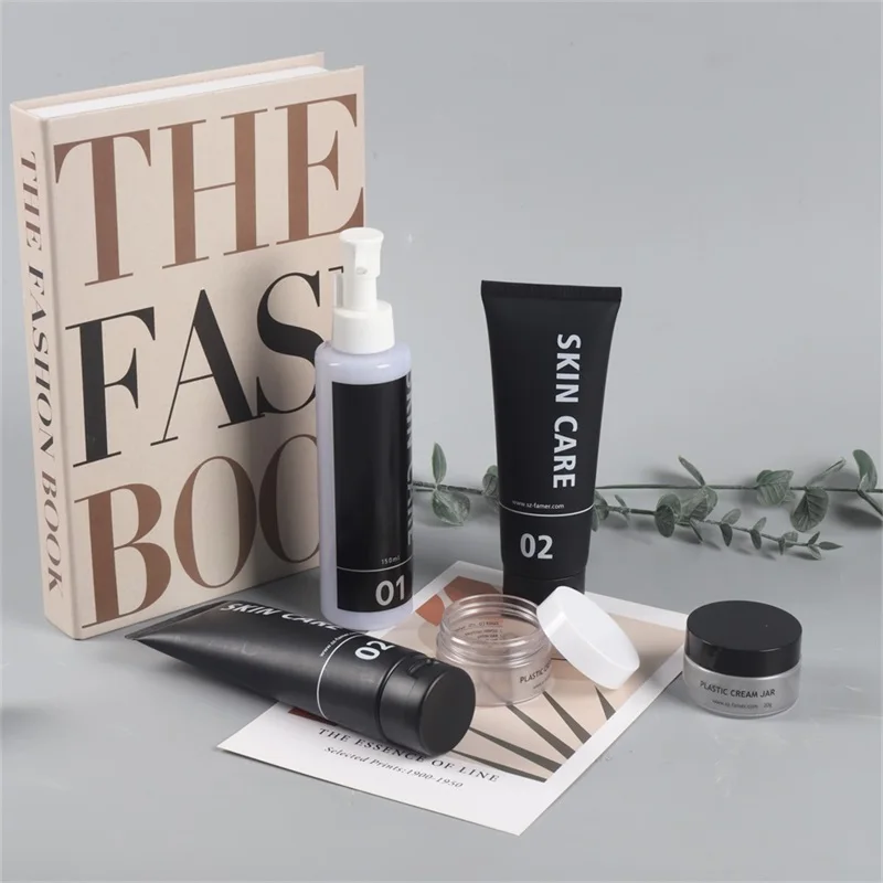 Black color luxury tube filling eco-friendly toothpaste tube manufacturer empty 30ml 50ml cream serum plastic tubes