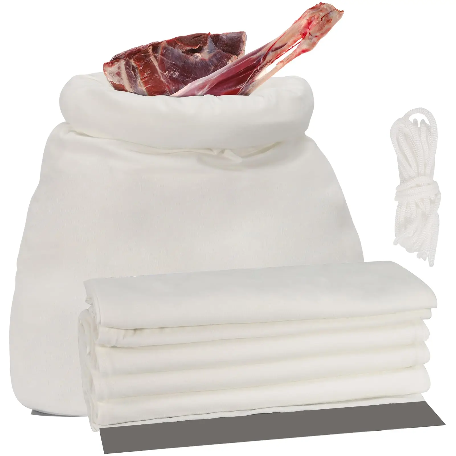 Game Bags Elk Hunting Meat Bags Reusable with Reflective Tags Quarter Bags for Meat Deer Moose