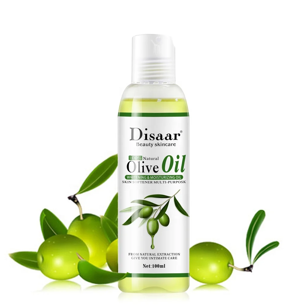 Disaar 100% Pure Olive Oil Original Skin Care Massage Body for Lightening and Nourishing