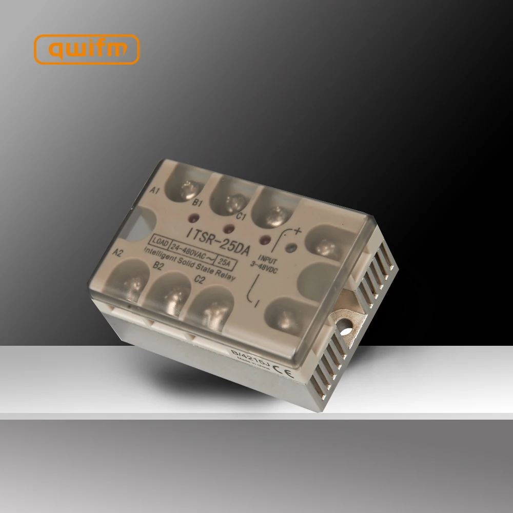 10A~120A Smaller and Lighter than Other Normal Product Intelligent Three Phase Solid State Relay