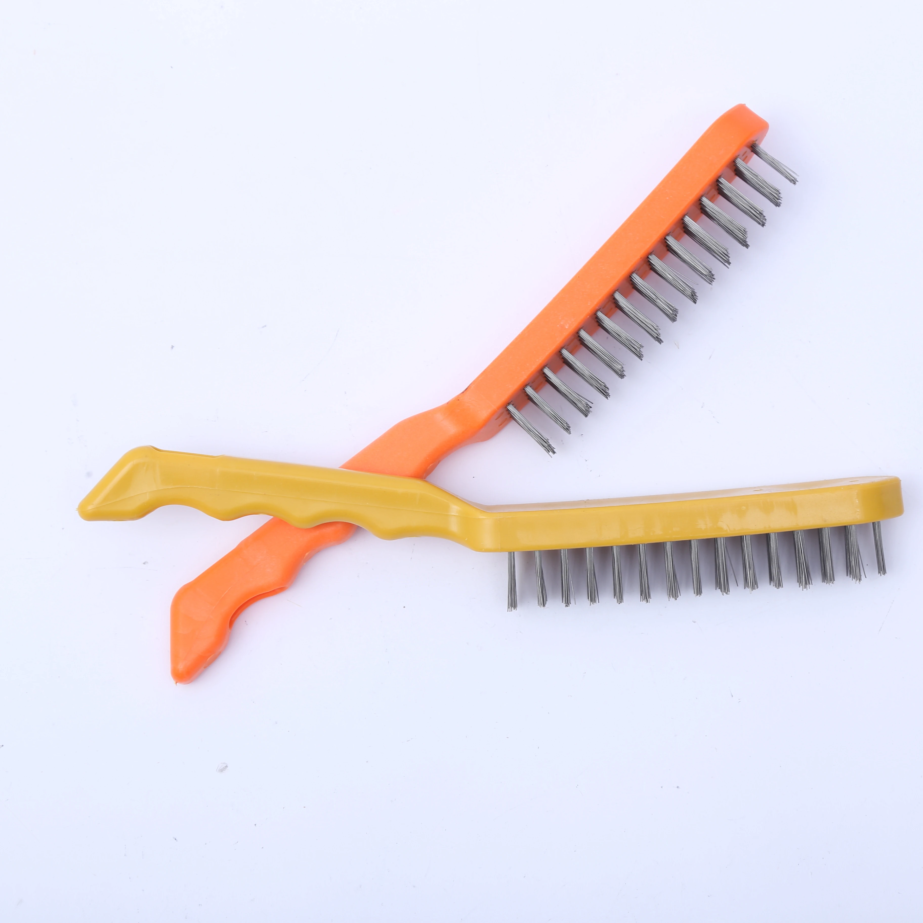 Suppliers Plastic Handle Steel Wire Brush Carbon Steel Wire Brush