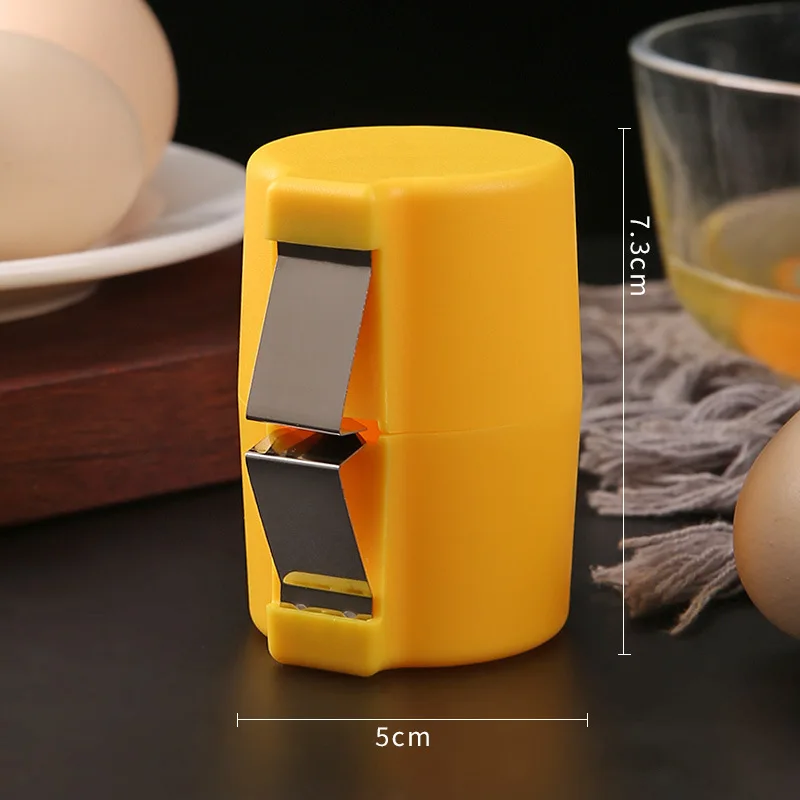 New Product Ideas 2024 Home and Kitchen Baking Tool Plastic Egg Opener Egg Cracker Egg Shell Opener Cutter