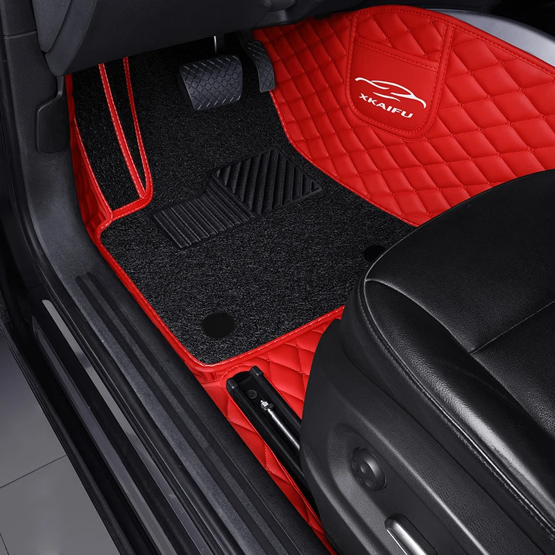 Luxury Unique Non-slip Double Layer Car Mat 5D Car Floor Mats
