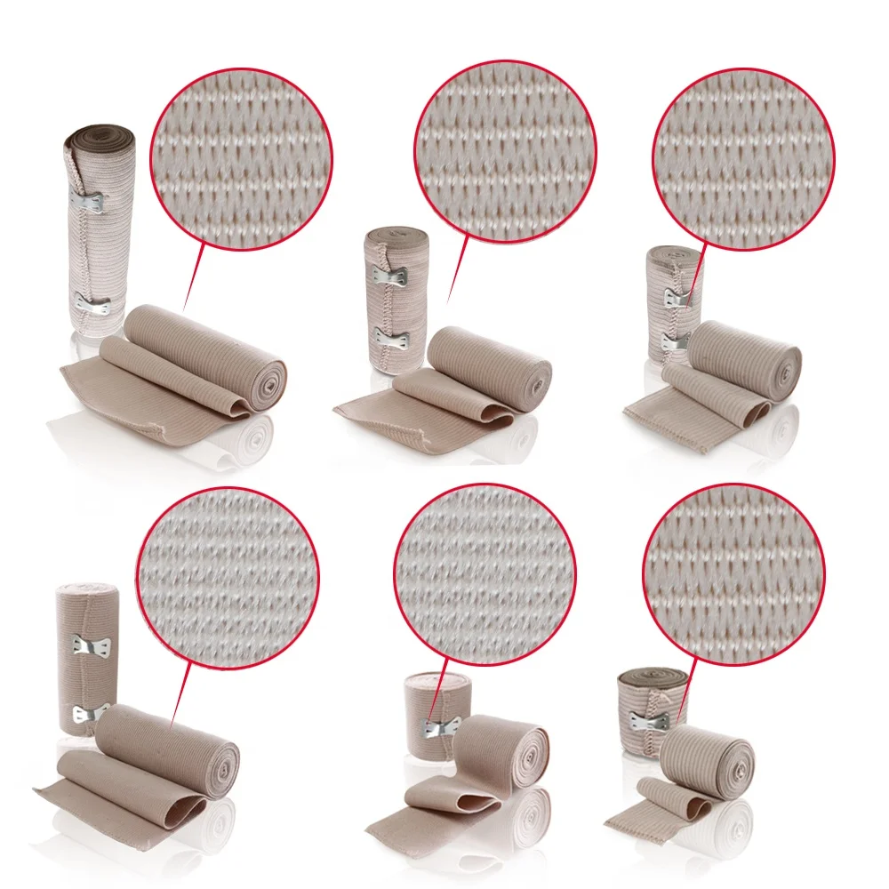 Medical High Elastic Bandage Custom Logo Easy Tear Bandage Tubular Finger