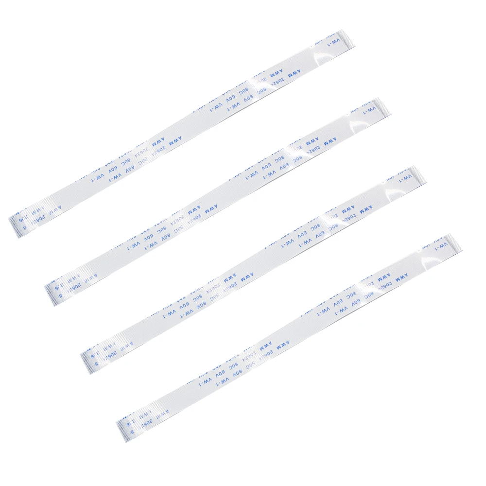 Quality rubber products AWM 20624 80C 60V VW-1 0.5mm pitch 18Pin A type 150mm flexible flat ribbon ffc cable