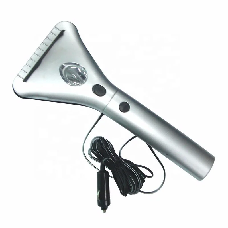 12V Car Electric Heated Ice Scraper for Removing Windshield Snow