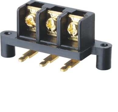 WANJIE 300V 20A 22-12AWG барьер клеммный блок 11 мм шаг (EM-1/EM-1A)