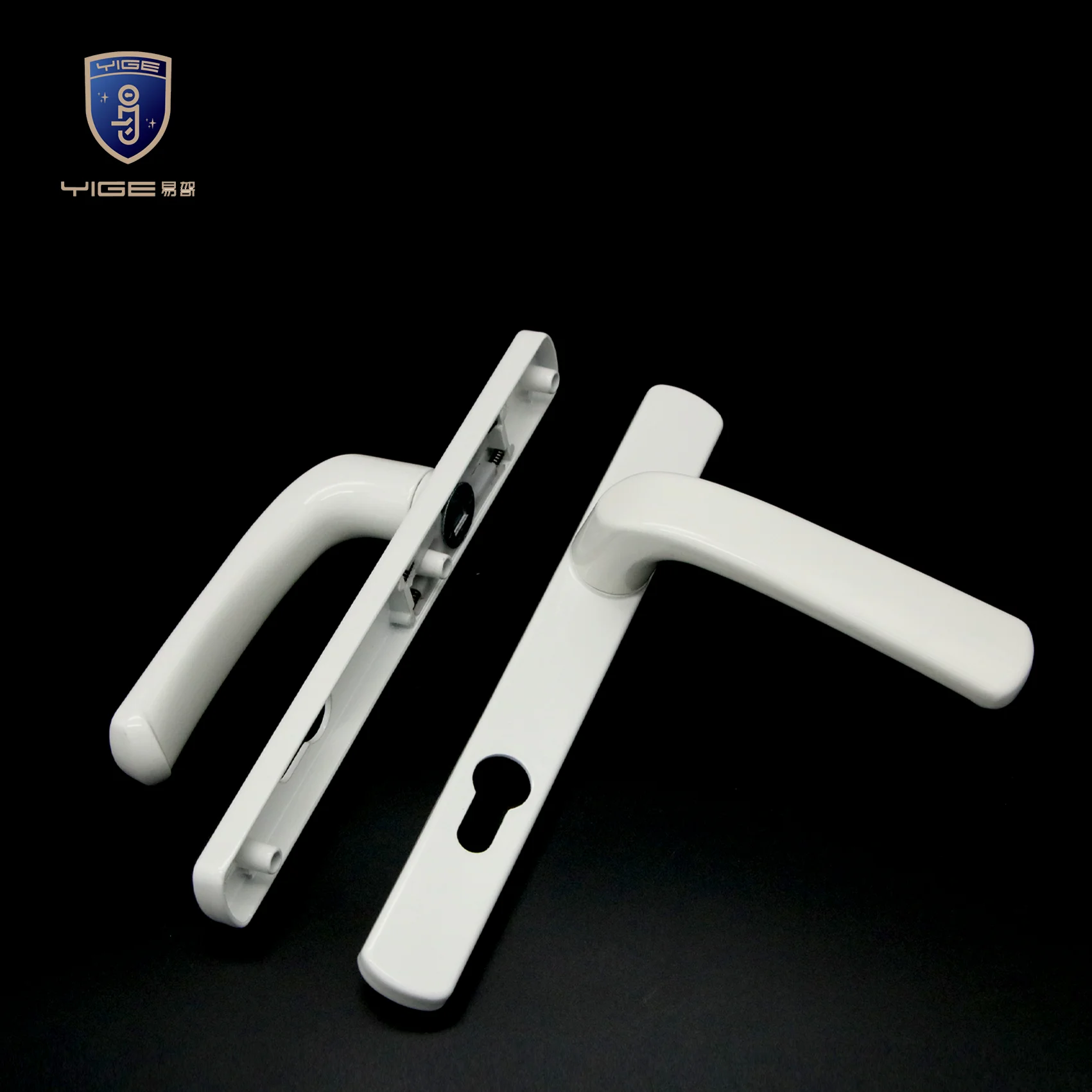 High material plastic glass door handle