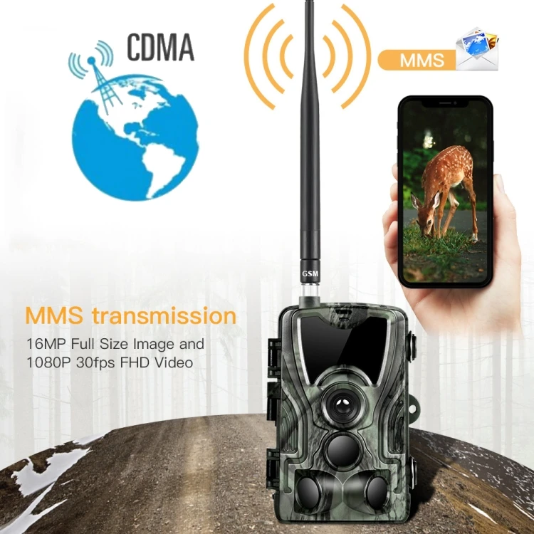 Good Quality HC801M 3G WCDMA Waterproof IP66 IR Night Vision Security Hunting Trail Camera, 120 Degree PIR Angle