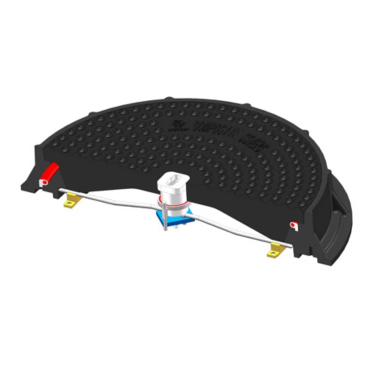 Watertight Heavy Duty Locking Grass Lift Keys Inspection-Manhole-Cover Plate