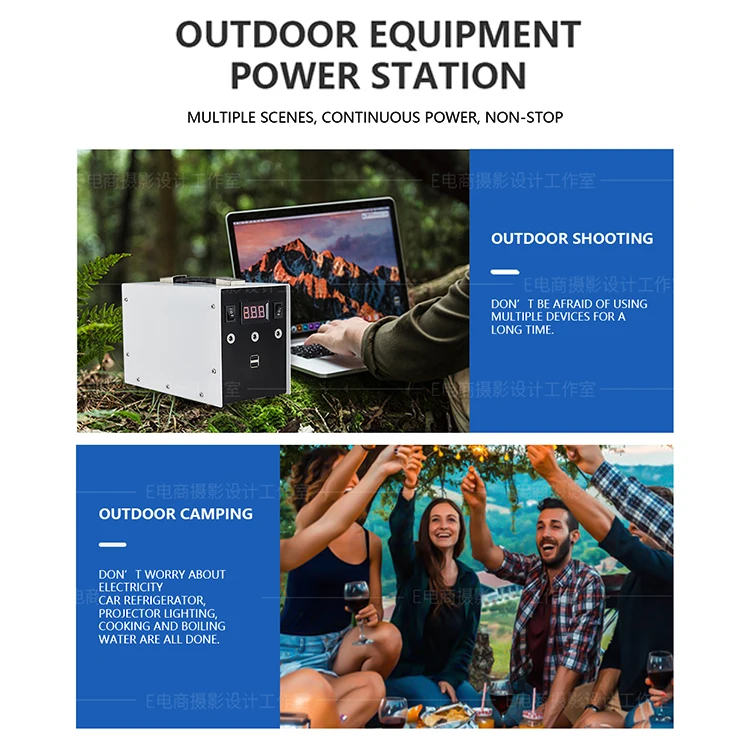 
New Hot Sale Low Cost Portable 75AH DC Output 12V Usb MPPT Off Grid Solar Panel Battery System 