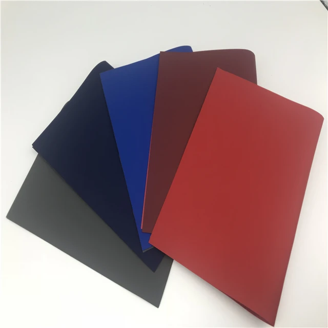 Color Rubber Feeling Paper and Soft Touch Paper Velvet Paper