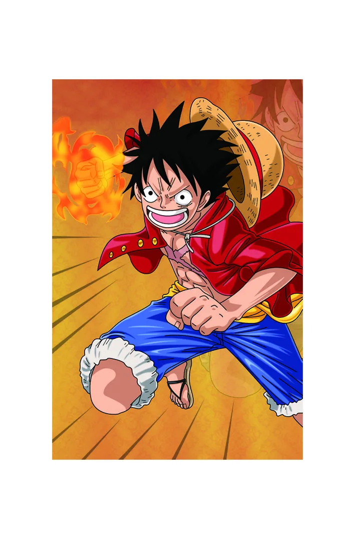 Аниме One Piece 3D линзовидная наклейка Фотокарточка с/без