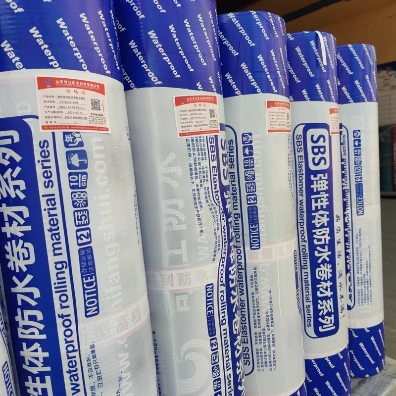 Industrial Design Style SBS Bituminous Waterproofing Membrane Building Construction Material for Basement