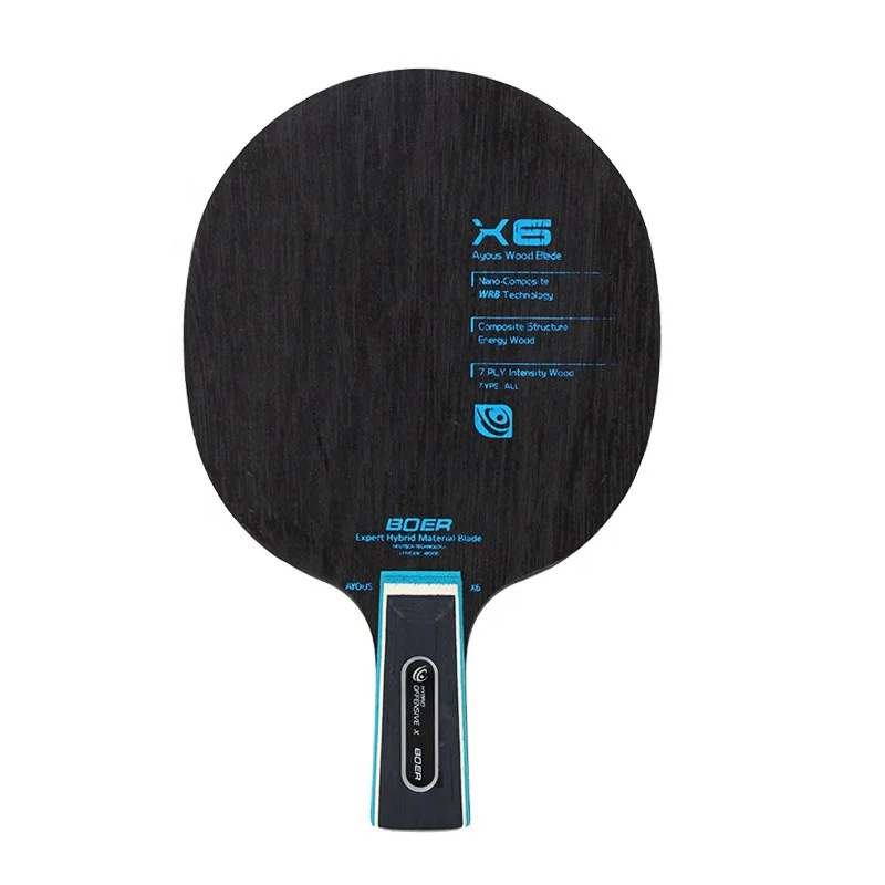Custom Classic 7Ply Ayos X6 Table Tennis Blade