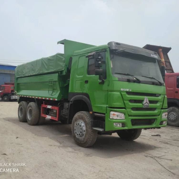 trucks used dump howo 375