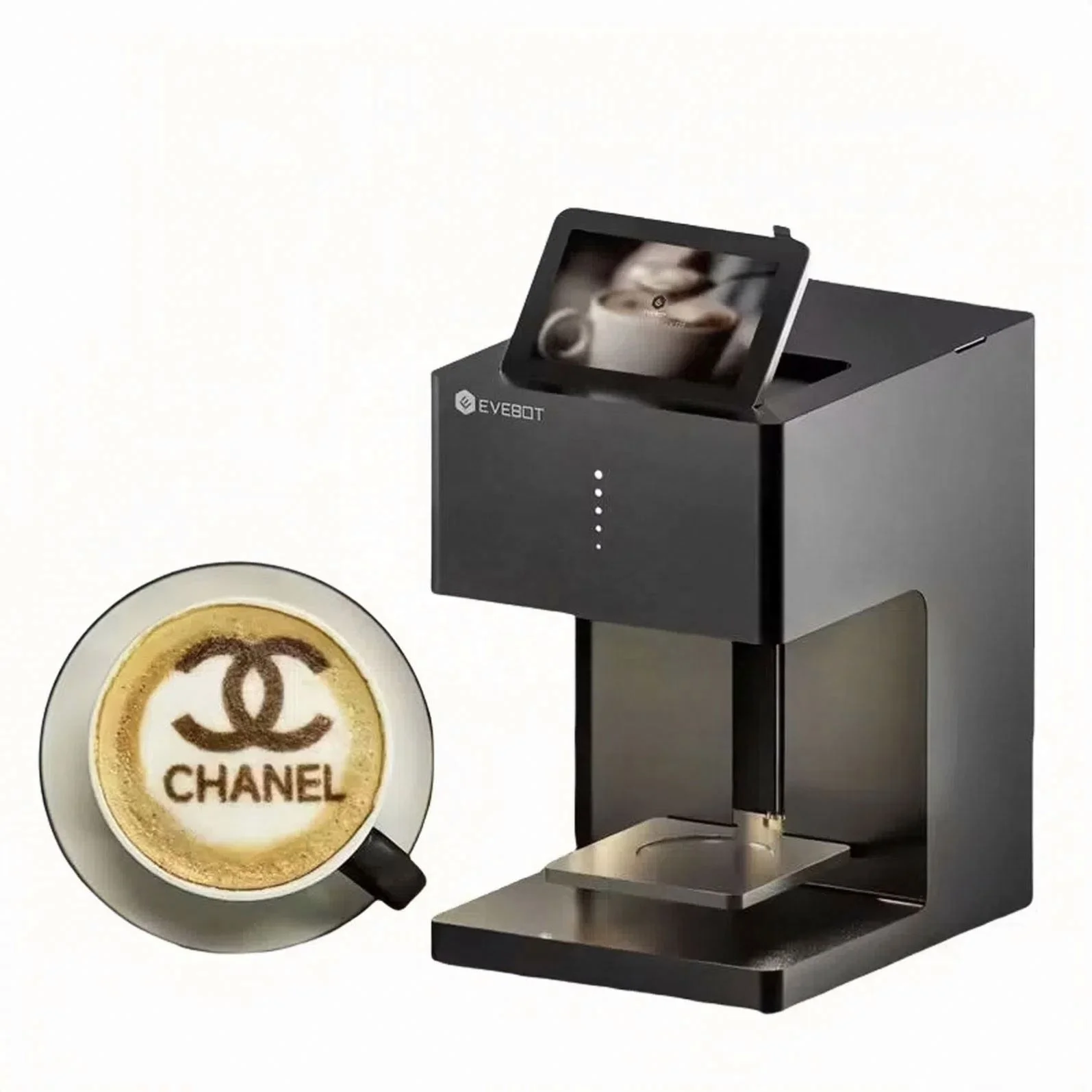 WISEPRINT Automatic Evebot Coffee Art Printer Hd Selfie Coffee Printer Edible DIY Picture Printing Machine